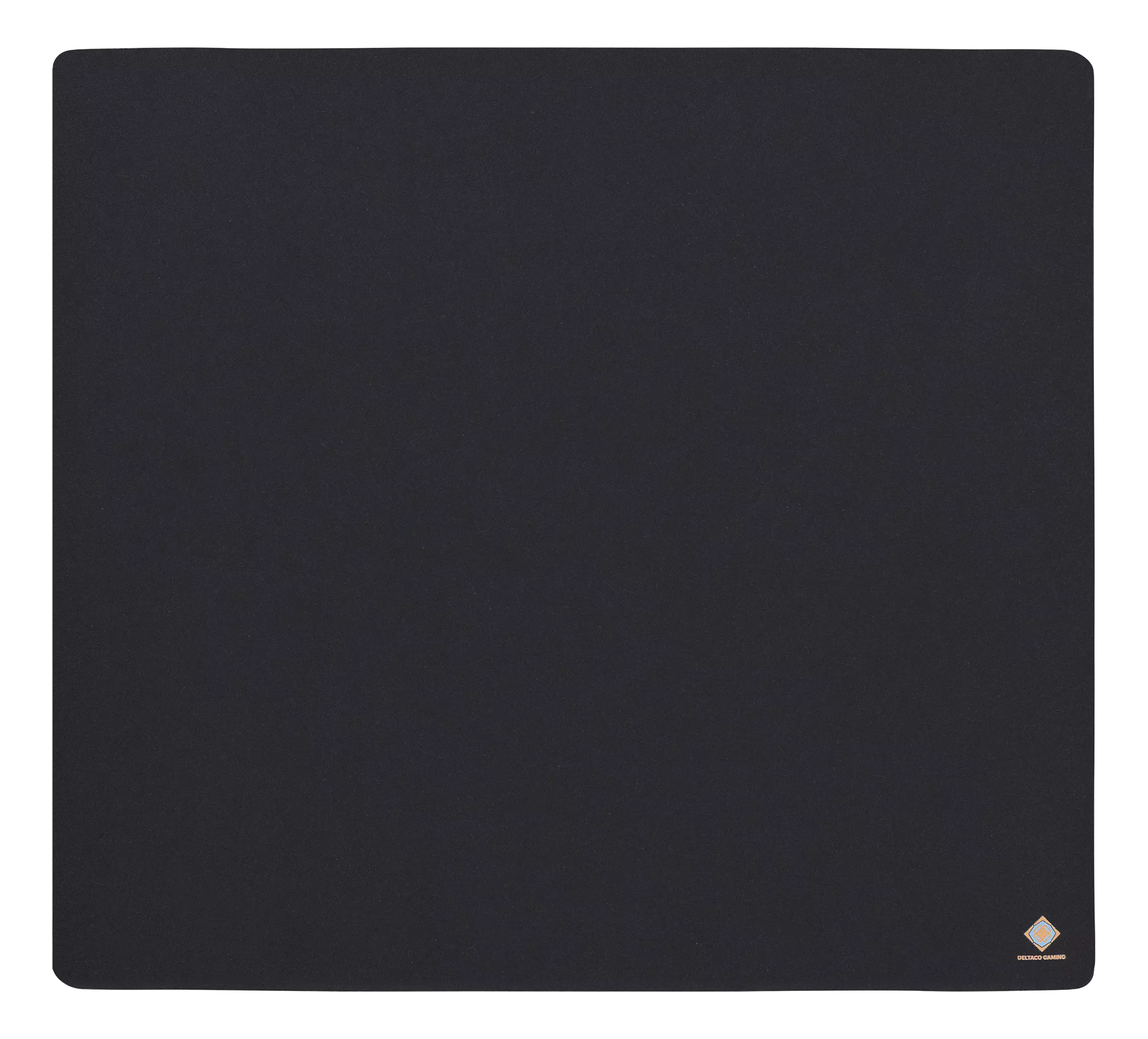 DELTACO GAMING Musemåtte XL, 45x40cm, SBR-gummi, stofbelagt overflade, sort - DMP220