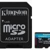 Kingston 256GB microSDXC Canvas Go Plus 170R A2 U3 V30 Card + ADP