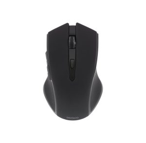 DELTACO wireless optical mouse, 5 buttons + scroll, 1600 DPI, US