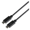 USB3.2 gen1 cable, USB-C - USB-C, 5A EPR, 2m, black