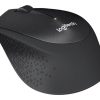 M330 Silent Plus Wireless Mouse, Black