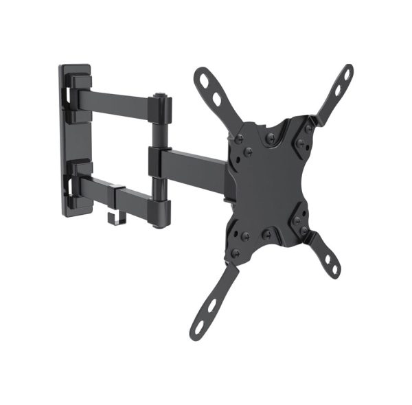 DELTACO wall mount for tv/screen, 15"-40", max 20kg, 3 leads, bl