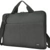 Recycled 11,6-12" Laptop sleeve, handles, strap, black
