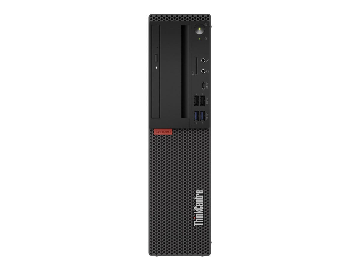 Lenovo ThinkCentre M720s SFF Desktop - i3-8100 - 8GB RAM - 256GB SSD - Windows 10 Pro - Guld stand