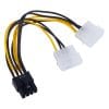 2x Molex til 8pin CPU power