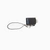 MicroConnect USB-C to USB3.0 A adapter M-F , with Lanyard for cable mounting, Black