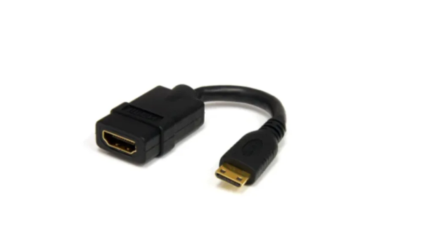 Adapter Mini-HDMI (male) to , HDMI (Female)