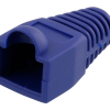 DELTACO RJ45 plug cover, for cables 6,8mm in diameter, blue, 20p