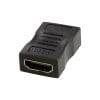 LAGERSALG: DELTACO HDMI-adapter, 19-pin hun - hun, guldpletterede stik