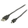 Valueline USB 2.0-kabel med A-hanstik - B-hanstik 2,00 m