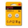 Kodak Max Lithium 3V CR1220, 2 pcs