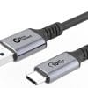 MicroConnect Premium USB-C to USB-A cable , 1m, 10Gbps, 60W