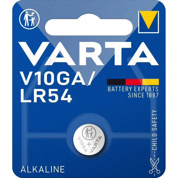 VARTA - V10GA/LR54 Alkaline 1 Pack AG10