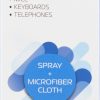 QNECT Office Clean set, 250 ml + microfiber