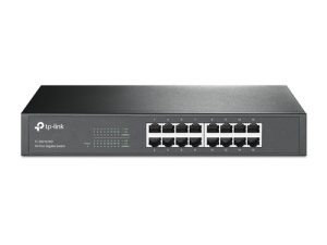 TP-LINK, netværksswitch, 16-ports 10/100/1000Mbps, RJ45