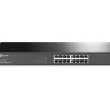 TP-Link TL-SG1016 netværksswitch Ikke administreret Gigabit Ethernet (10/100/1000) 1U Sort