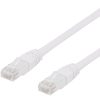 Deltaco U/UTP Cat6 Netværkskabel, 25m, 250MHz, Delta-certificeret, LSZH, hvid