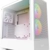 NZXT H5 Flow RGB - Matte White - Kabinet - Miditower - Hvid