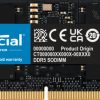 Crucial CT16G56C46S5 hukommelsesmodul 16 GB 1 x 16 GB DDR5 262-pin SO-DIMM Fejlkorrigerende kode