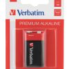 Verbatim batteri, 9V/6LR61, Alkaline, 1-pack