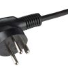 Type K-IT (DK) Plug. Black - , Angled