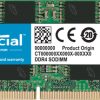 Crucial CT8G4SFRA32AT hukommelsesmodul 8 GB 1 x 8 GB DDR4 260-pin SO-DIMM