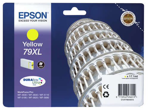 Epson Tower of Pisa 79XL blækpatron 1 stk Original Højt (XL) udbytte Gul
