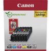 Canon PGI-530/CLI-531 PVP blækpatron 6 stk Original Sort, Blå, Grå, Magenta, Foto sort, Gul
