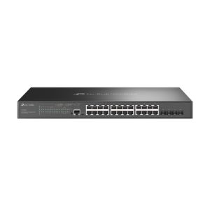 TP-Link Omada SG3428MP netværksswitch Administreret L2+ Gigabit Ethernet (10/100/1000) Strøm over Ethernet (PoE) 1U Sort