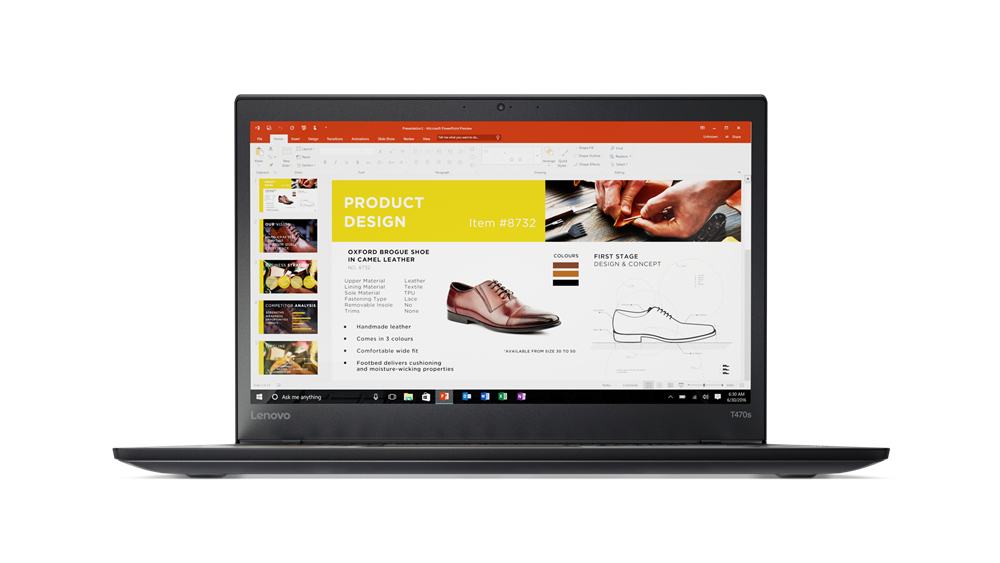 Lenovo ThinkPad T470s 14 I5-6300U 8GB 256GB Graphics 520 Windows 10 Pro 64-bit