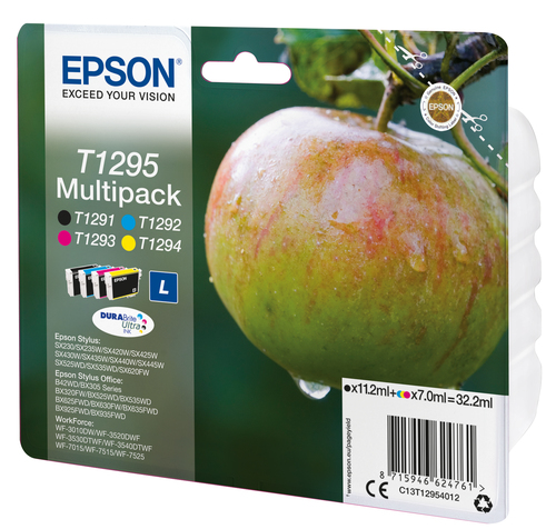 Epson Apple T1295 æble DURABrite Ultra multipakke 4-farve blæk
