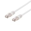 Deltaco SFTP-620VH netværkskabel Hvid 20 m Cat6 S/FTP (S-STP)