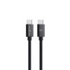 maXlife 1m 60W USB-C-USB-C Kabel braided
