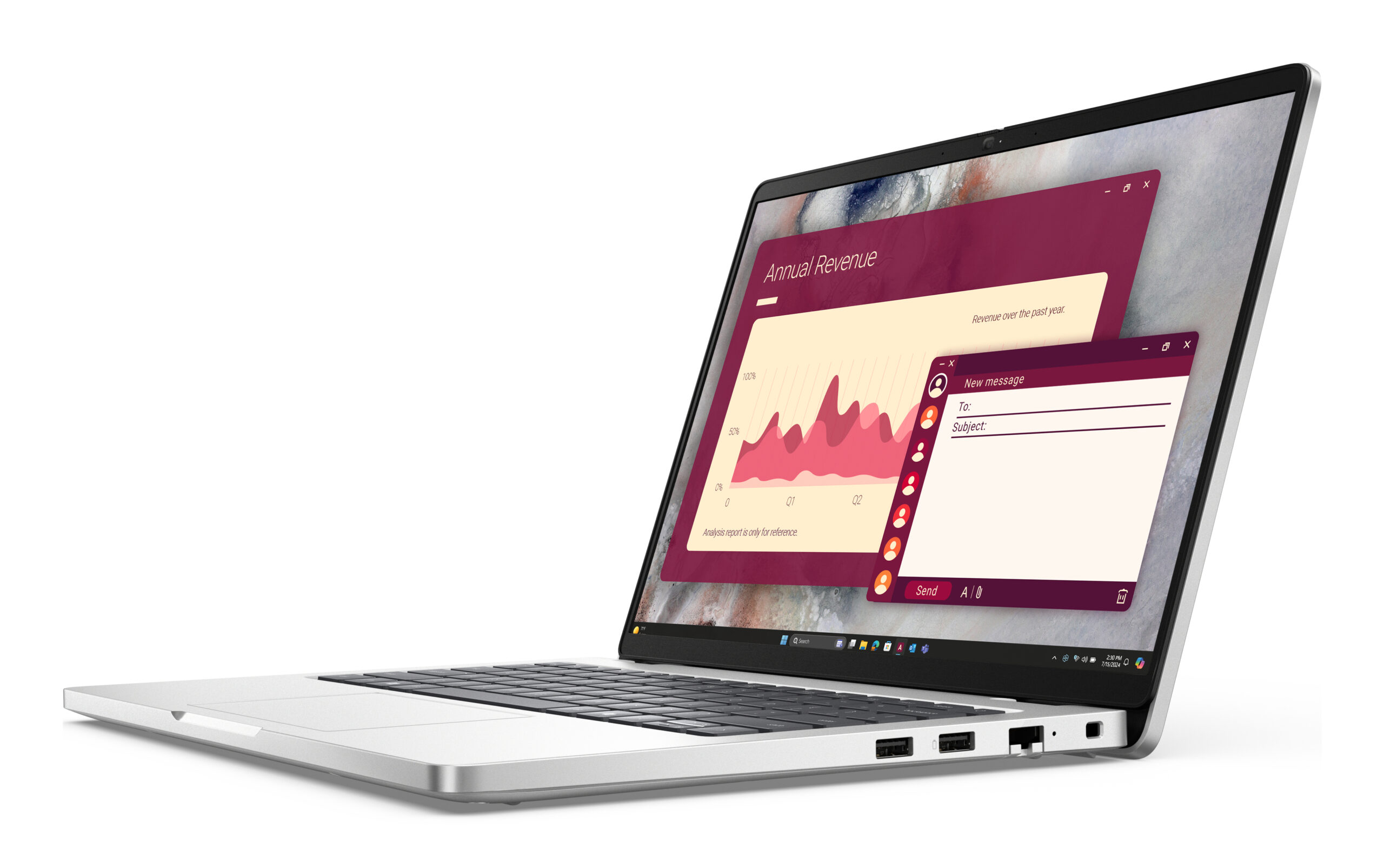 Dell Pro 14 PC14250 Laptop 14" IPS - Billede 3