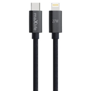 maXlife 2m 27W USB-C-Lightning Kabel