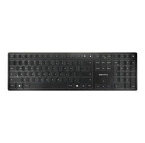 Cherry KW 9100 SLIM - Tastatur - Nordisk - Sølv