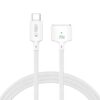 Tech-Protect MMC01 Ultraboost USB-C / USB-C MagSafe 3 140W 200cm Cable for MacBook - White