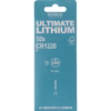 Ultimate Lithium battery, 3V, CR1220 button cell, 10-pack