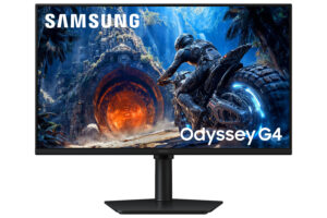 Samsung Odyssey G4 S27HG402EU - G40H Series - LED-skærm - gaming - 27"" - 1920 x 1080 Full HD @ 300 Hz - IPS - 300 cd/m² - 1000:1 - HDR10 - 1 ms - HDMI, DisplayPort - sort