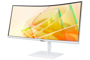 Samsung ViewFinity S6 S34C650TAU - S65TC Series - LED-skærm - kurvet - 34"" - 3440 x 1440 UWQHD @ 100 Hz - VA - 350 cd/m² - 3000:1 - HDR10 - 5 ms - 2x Thunderbolt 4, HDMI, DisplayPort - højtalere - varm hvid - Billede 2