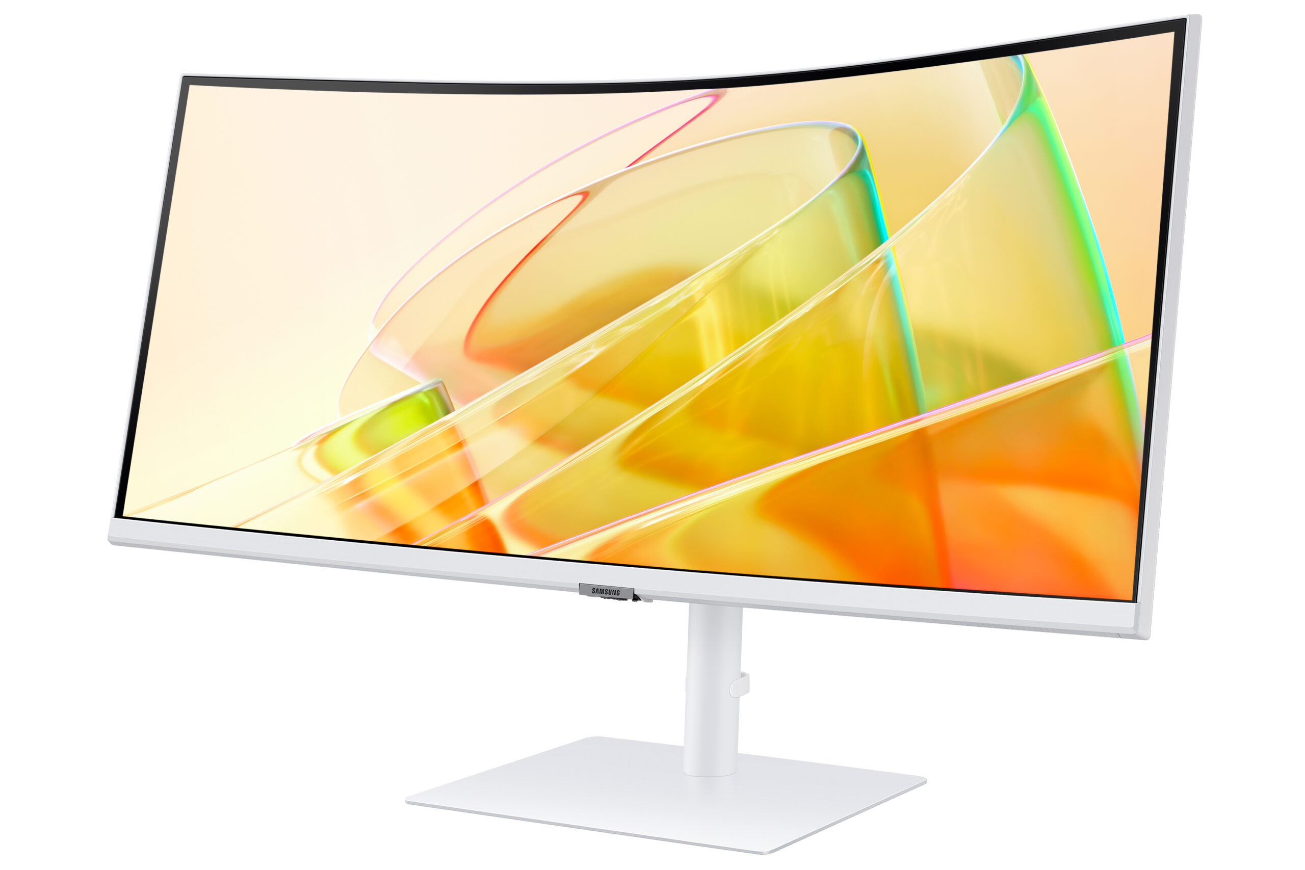 Samsung ViewFinity S6 S34C650TAU - S65TC Series - LED-skærm - kurvet - 34"" - 3440 x 1440 UWQHD @ 100 Hz - VA - 350 cd/m² - 3000:1 - HDR10 - 5 ms - 2x Thunderbolt 4, HDMI, DisplayPort - højtalere - varm hvid - Billede 2