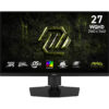 MSI MAG 274QPF E20. Skærm diagonal: 68,6 cm (27""), Skærmopløsning: 2560 x 1440 pixel, HD-type: Wide Quad HD, Skærmteknologi: LCD, Responstid: 0,5 ms, Naturligt aspektforhold: 16:9, Synsvinkel, horisontal: 178°, Synsvinkel, vertikal: 178°. VESA montering. Produktfarve: Sort