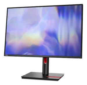 Lenovo ThinkVision T24d-30 - LED-skærm - 24"" - 1920 x 1200 Full HD (1080p) @ 100 Hz - IPS - 300 cd/m² - 1500:1 - 4 ms - HDMI, VGA, DisplayPort - højtalere - ravnsort - Billede 2