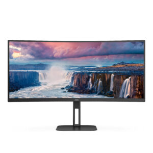 AOC V5 CU34V5C/BK computerskærm 86,4 cm (34") 3440 x 1440 pixel Wide Quad HD LED Sort - Billede 5