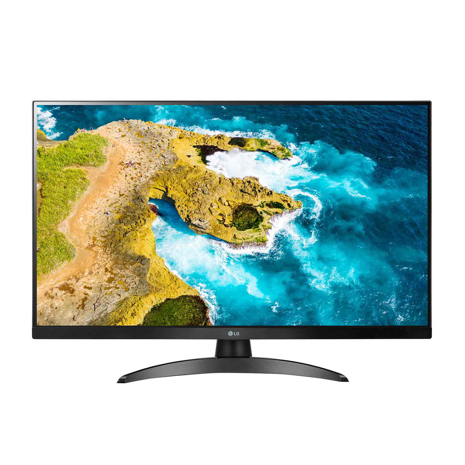 LG 27TQ615S-PZ - TQ615S - LED-skærm med TV-tuner - Smart - 27"" - 1920 x 1080 Full HD (1080p) - IPS - 250 cd/m² - 1000:1 - 14 ms - 2xHDMI - højtalere - sort