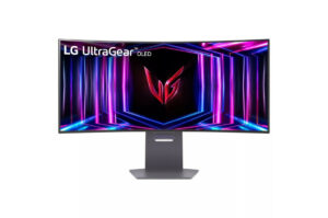 LG UltraGear 34GS95QE-B - OLED-monitor - gaming - kurvet - 34"" (33.9"" til at se) - 3440 x 1440 UWQHD @ 240 Hz - 275 cd/m² - 1500000:1 - DisplayHDR 400 True Black - 0.03 ms - 2xHDMI, DisplayPort