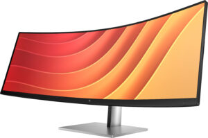 HP E45c G5 - E-Series - LED-skærm - kurvet - 44.5"" - 5120 x 1440 Dual Quad HD @ 165 Hz - VA - 400 cd/m² - 3000:1 - 3 ms - HDMI, DisplayPort, USB-C - højtalere - sort hoved, sort og sølv (stander) - Billede 2