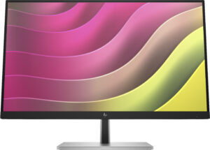 HP E24t G5 - E-Series - LED-skærm - 23.8"" - touchscreen - 1920 x 1080 Full HD (1080p) @ 75 Hz - IPS - 300 cd/m² - 1000:1 - 5 ms - HDMI, DisplayPort - sort, sort og sølv (stander)