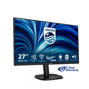 Philips 27B2N3500J - 3000 Series - LED-skærm - 27"" - 2560 x 1440 QHD @ 120 Hz - IPS - 350 cd/m² - 1500:1 - 4 ms - 2xHDMI, DisplayPort - højtalere - sort - Billede 4
