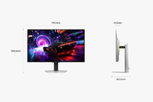 Samsung S32FG816SU computerskærm 81,3 cm (32") 3840 x 2160 pixel 4K Ultra HD OLED Sølv - Billede 5